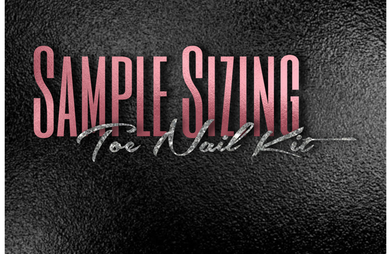 Sample Sizing Kit: Press on Toes