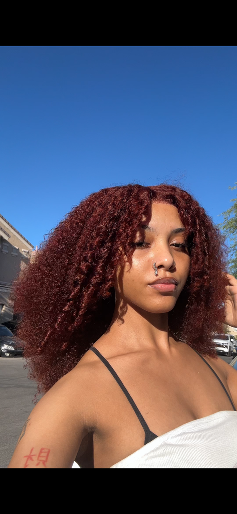 Glueless kinky curly 20”