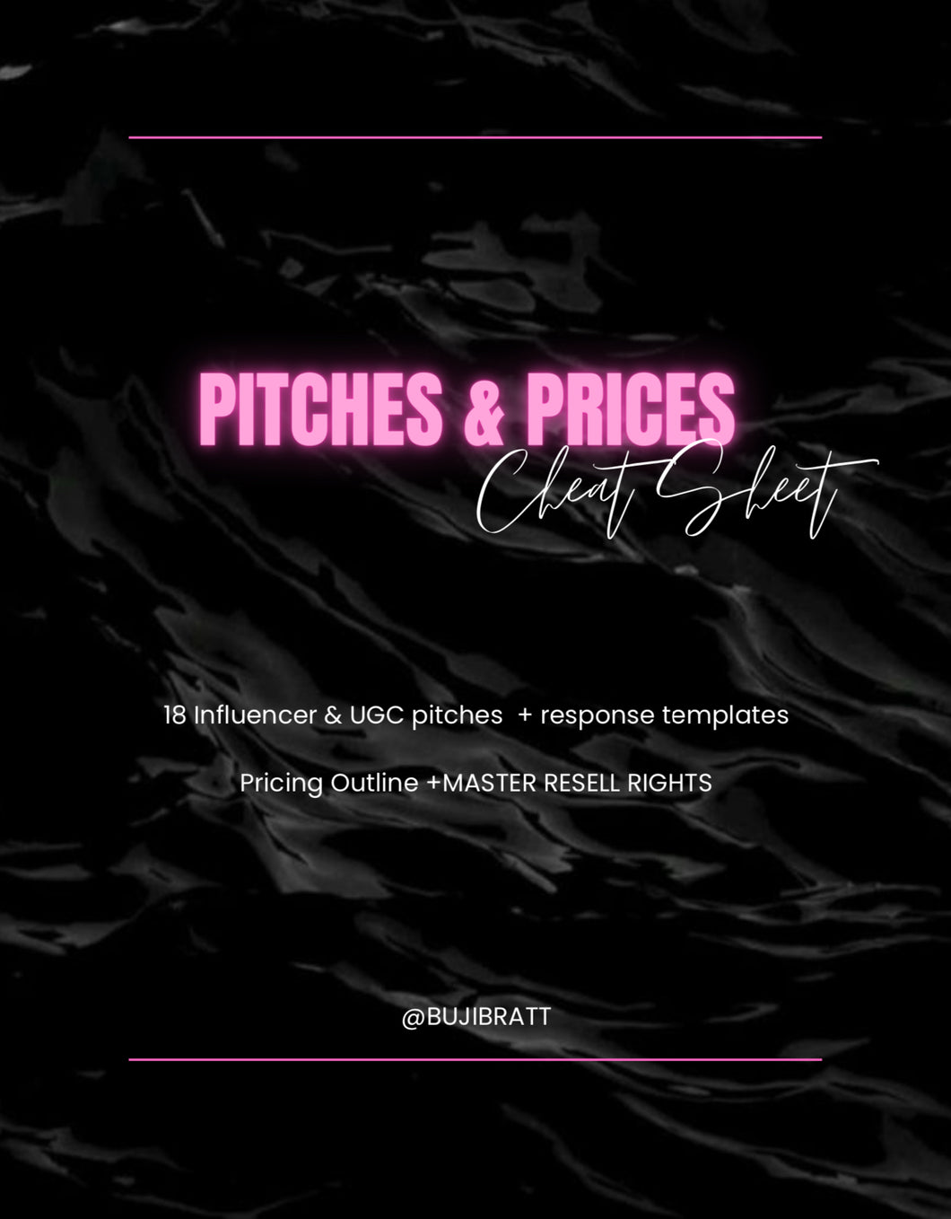 Pitches & Prices Cheat Sheet w/MRR