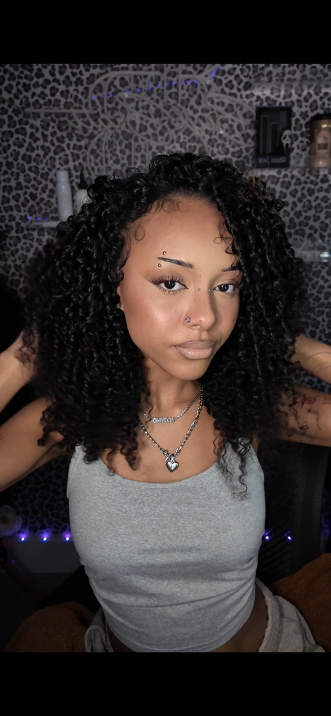 Kinky Curly HALF WIG