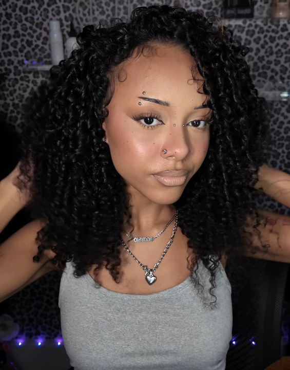 Kinky Curly HALF WIG