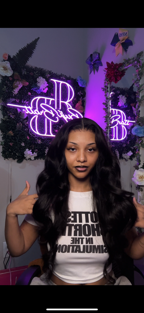 26” body wave 13*4