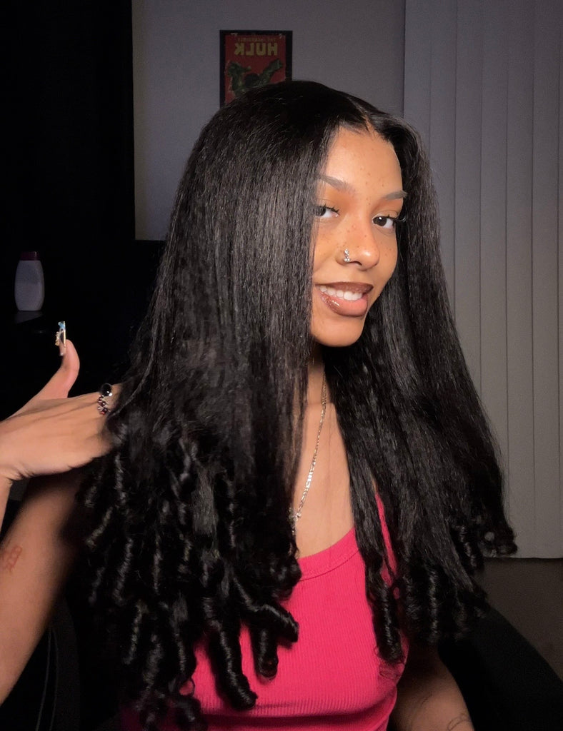 Glueless Kinky Straight 26”