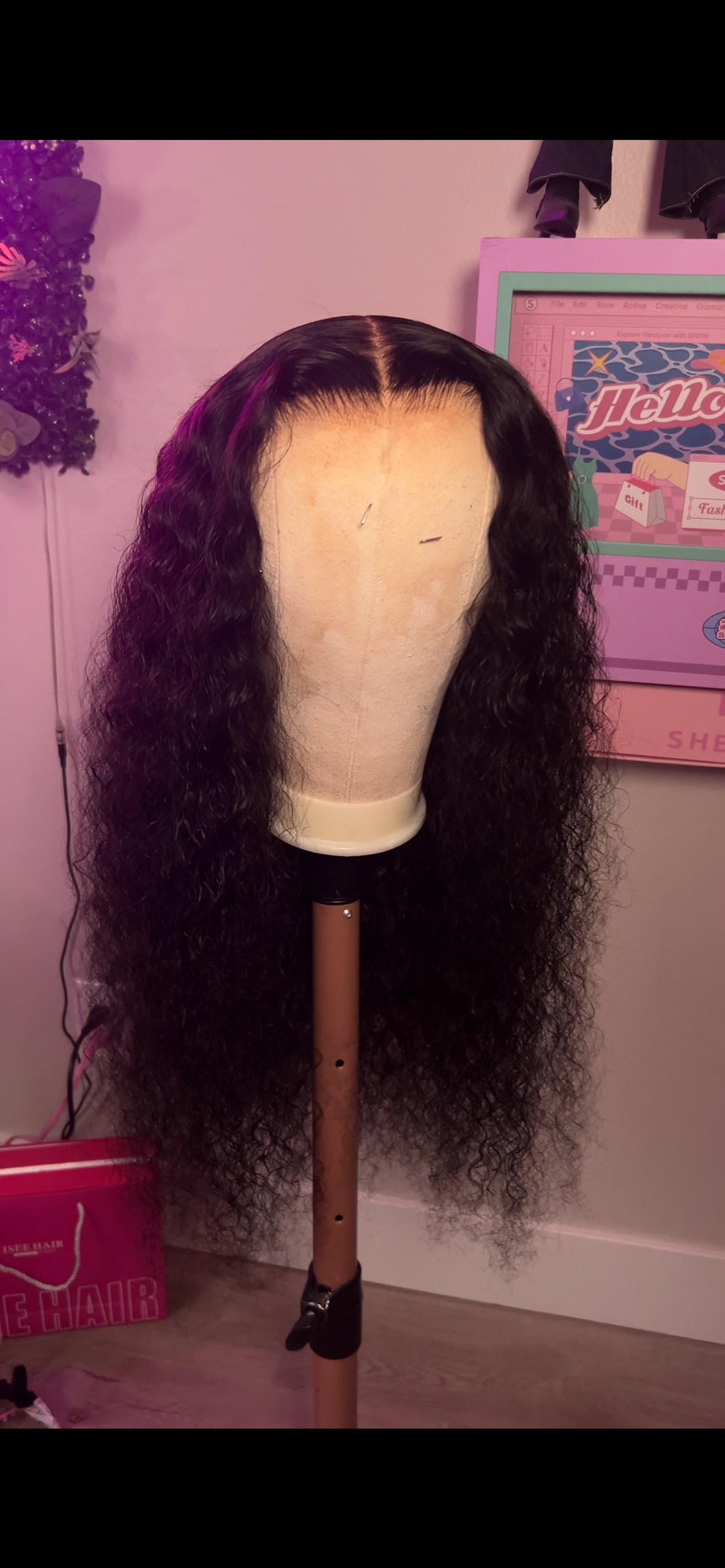 ISEEHAIR Glueless WaterWave 26”